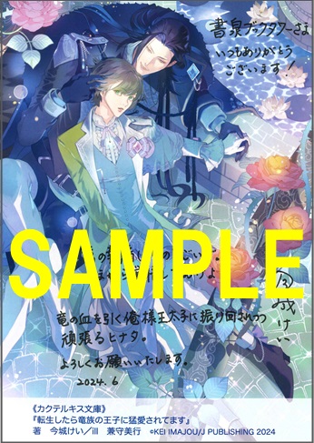 『転生したら竜族の王子に猛愛されてます』著：今城けい 画：兼守美行