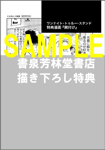 『ワンナイト・トゥルー・スタンド』書泉・芳林堂書店限定描き下ろしペーパー