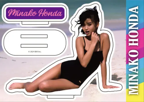 本田美奈子アクリルスタンド（本田美奈子．ポストカード付）