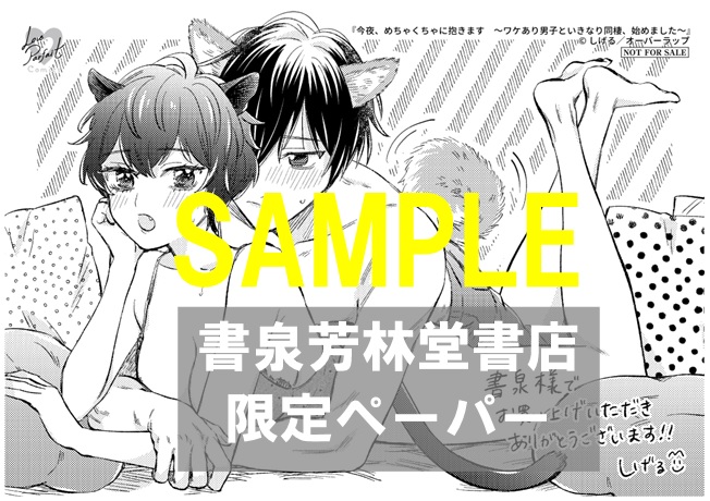 限定ペーパーサンプル
