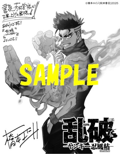 【限定ペーパー】乱破～ヤンキー忍風帖～　2巻