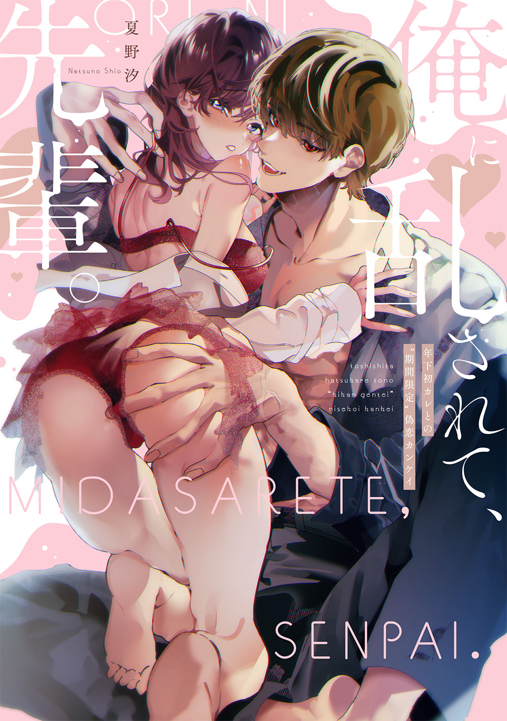 『俺に乱されて、先輩。 年下初カレとの“期間限定”偽恋カンケイ』著:夏野汐