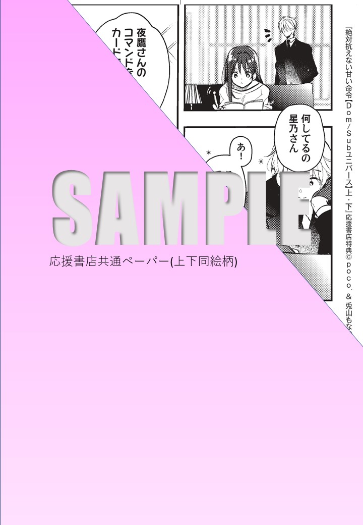 上下巻応援店共通ペーパー