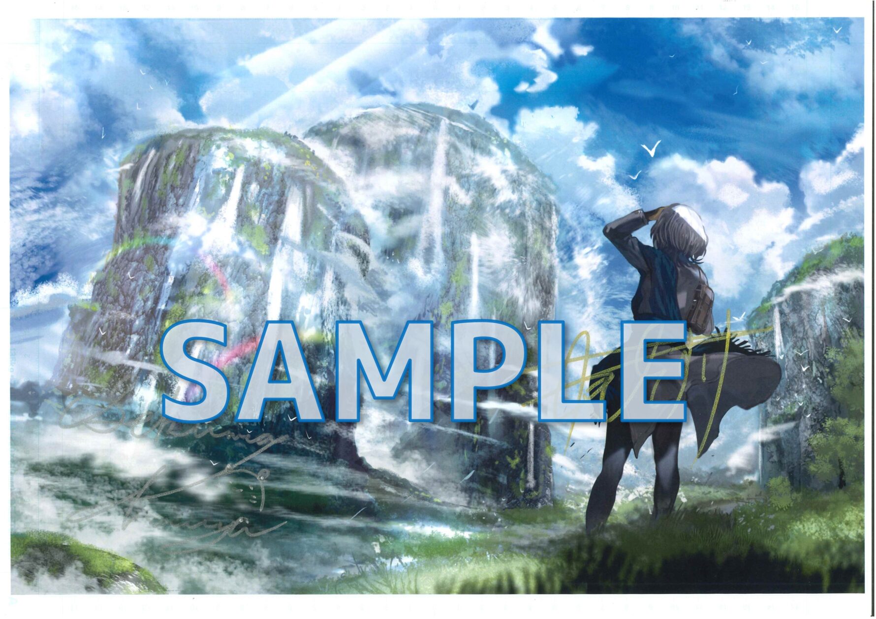 勇者のオマケだったので、異世界を自由に旅することにした2 ～探遊の公都編～　サイン入り複製原画