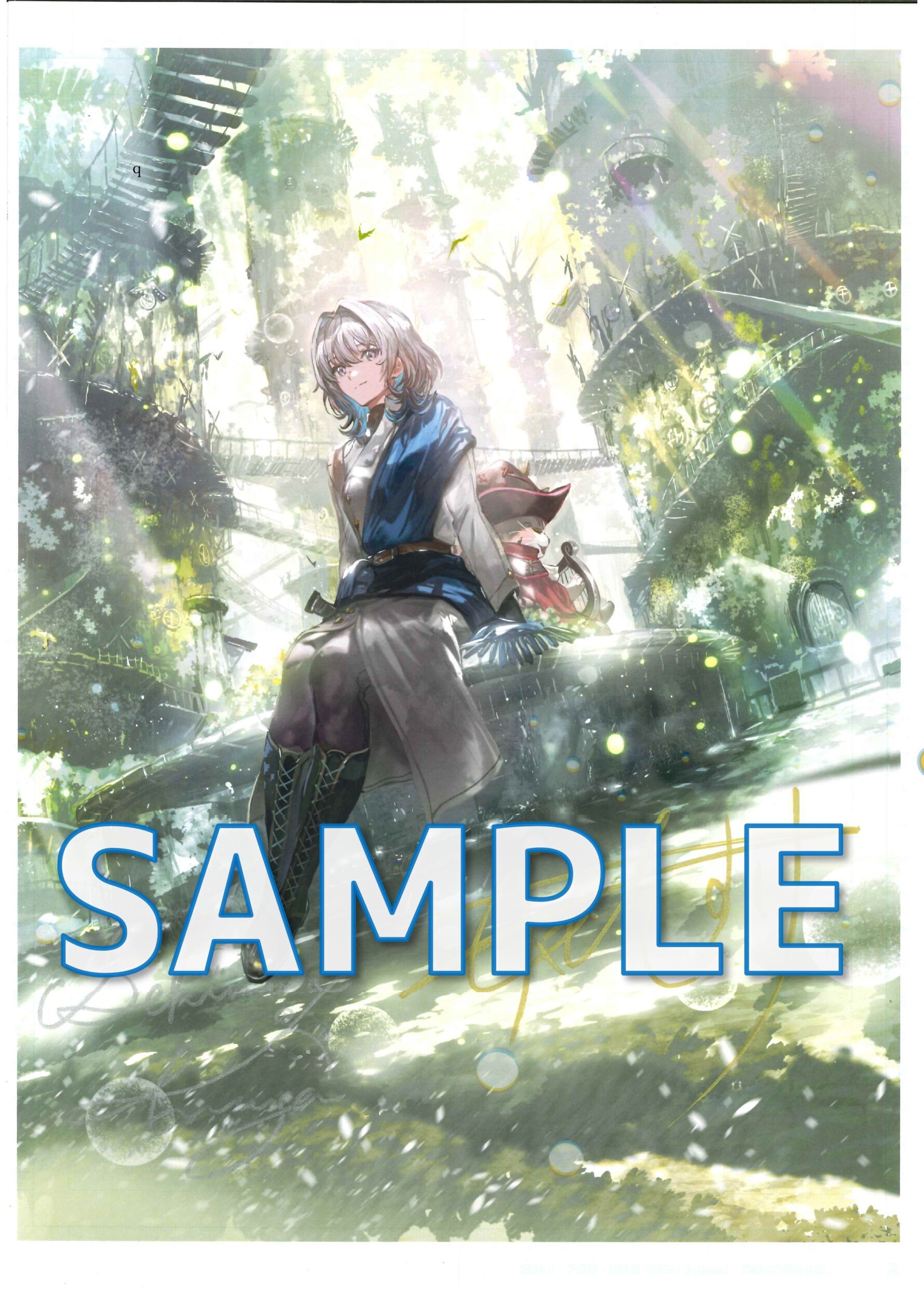 勇者のオマケだったので、異世界を自由に旅することにした2 ～探遊の公都編～　サイン入り複製原画