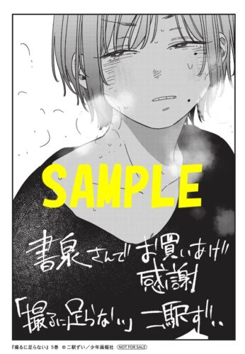 【特典ペーパー】撮るに足らない　5巻