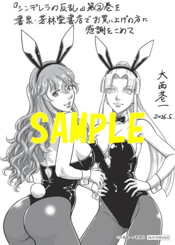 【限定ペーパー】シンデレラの反乱　2巻