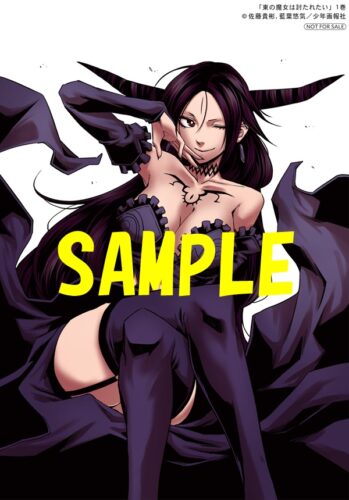 【特典ペーパー】東の魔女は討たれたい　1巻