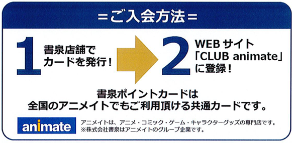 書泉ポイントカードのご案内と利用規約について 書泉 神保町 秋葉原