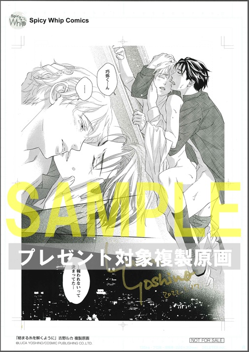 Spicy Whip Comics 1月 絡まる糸を解くように 発売記念フェア 書泉 神保町 秋葉原