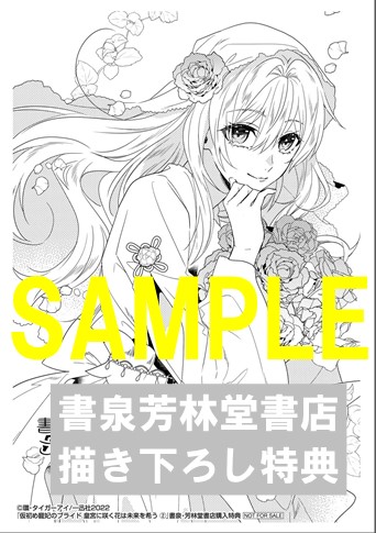 書泉 芳林堂書店限定ペーパー ゼロサムコミックス 仮初め寵妃のプライド 皇宮に咲く花は未来を希う 2巻 書泉 神保町 秋葉原